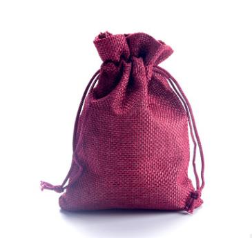 Natural linen gift bags, view 2 - MRSLM