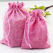 Natural linen gift bags, view 11 - MRSLM
