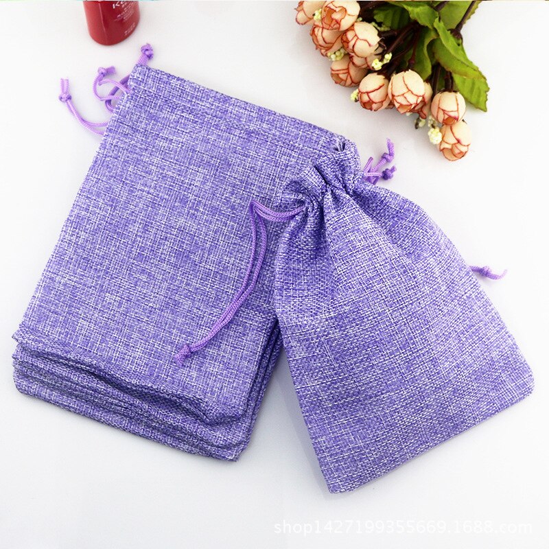 Natural linen gift bags, view 12 - MRSLM