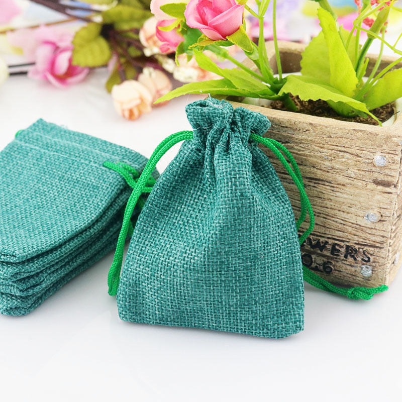 Natural linen gift bags, view 14 - MRSLM