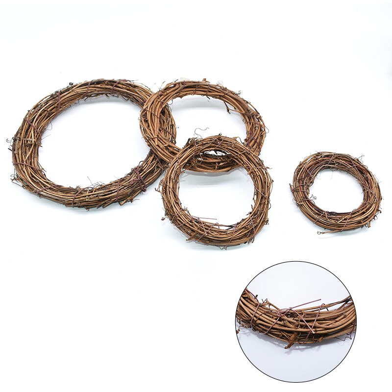 natural rattan wreath for wedding decor - MRSLM