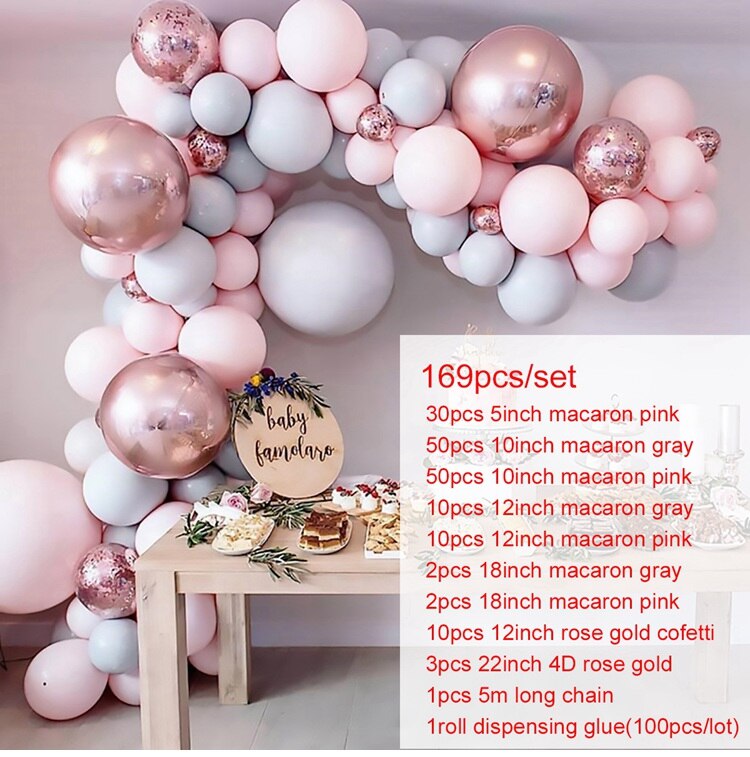 wedding balloon garland set, view 4 - MRSLM