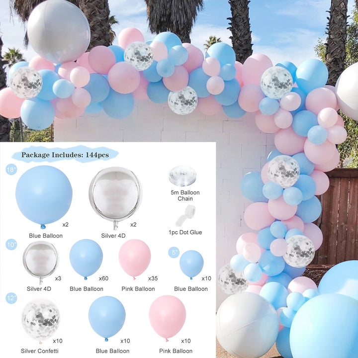 Stylish Balloon Garland for Wedding Party 169 pcs Set