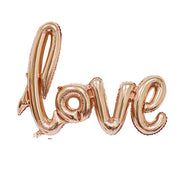 love heart foil balloon, view 6 - MRSLM