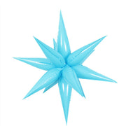 star shaped foil balloon set 12 pcs, view 3 - MRSLM