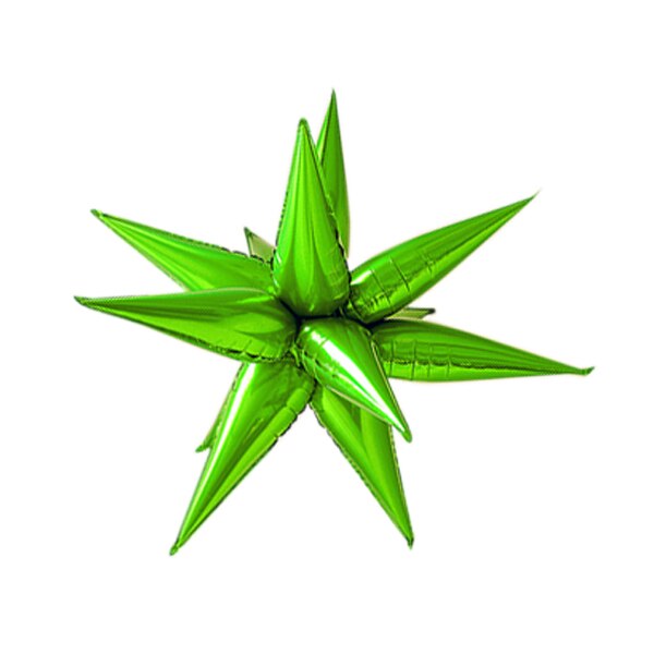 star shaped foil balloon set 12 pcs, view 11 - MRSLM