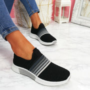 Women's netted rainbow sole sneakers, view 6 - MRSLM