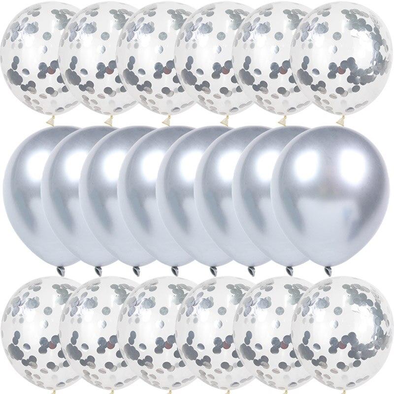20 confetti latex balloons, view 4 - MRSLM
