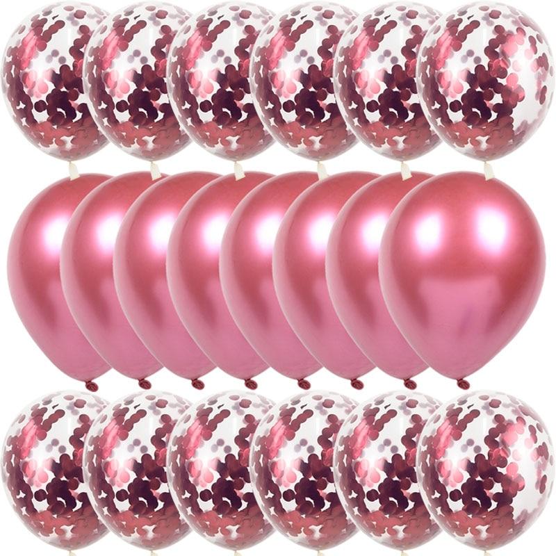 20 confetti latex balloons, view 8 - MRSLM