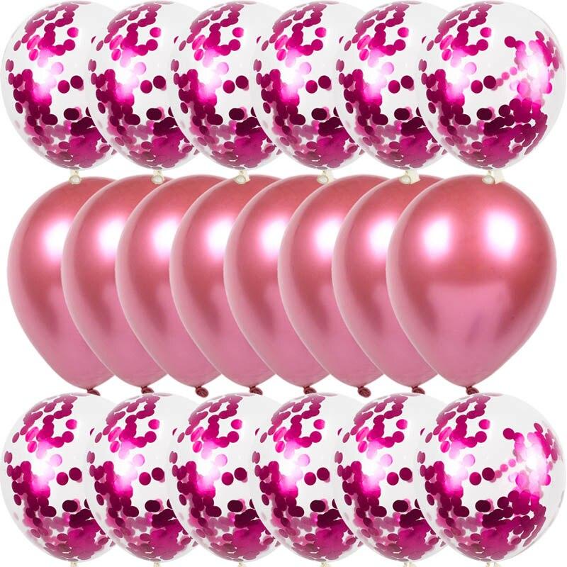 20 confetti latex balloons, view 9 - MRSLM