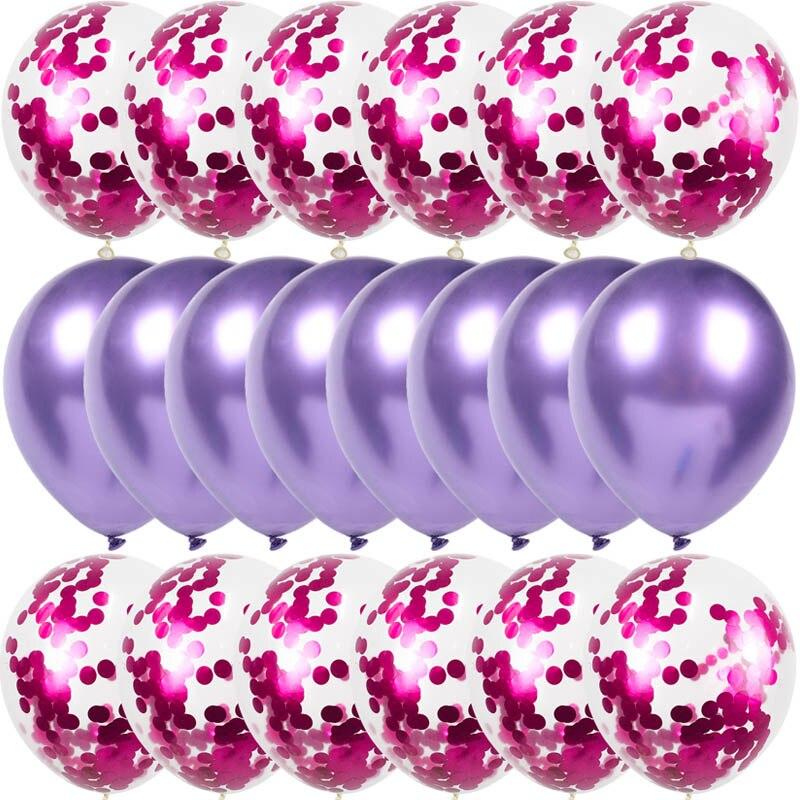 20 confetti latex balloons, view 10 - MRSLM