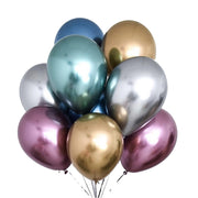 metallic latex balloon set 10 pcs, view 10 - MRSLM