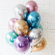 metallic latex balloon set 10 pcs, view 12 - MRSLM