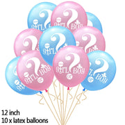 gender reveal party tableware set, view 16 - MRSLM
