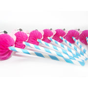 3D flamingo drinking straws, view 6 - MRSLM