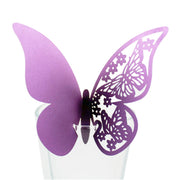 butterfly shaped party tags, view 18 - MRSLM