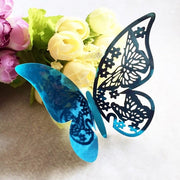 butterfly shaped party tags, view 8 - MRSLM