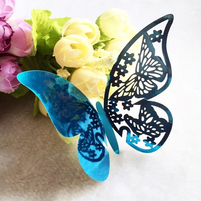 butterfly shaped party tags, view 8 - MRSLM