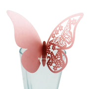 butterfly shaped party tags, view 12 - MRSLM