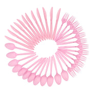 pink party disposable tableware set - MRSLM