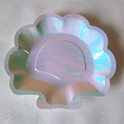 sparkle shell paper plates set, view 7 - MRSLM