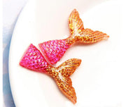 mermaid tail cake toppers, view 6 - MRSLM