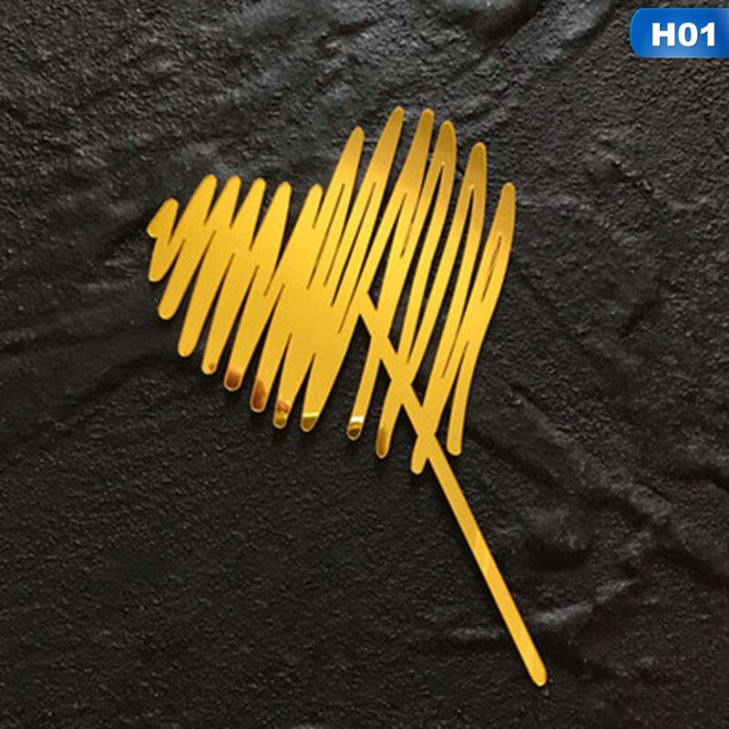 heart shaped cake topper, view 3 - MRSLM