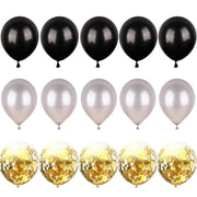 party balloon set with ribbon and confetti, view 41 - MRSLM