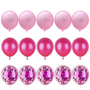 party balloon set with ribbon and confetti, view 40 - MRSLM
