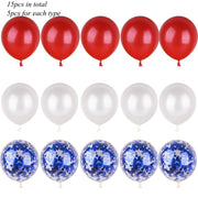 party balloon set with ribbon and confetti, view 15 - MRSLM