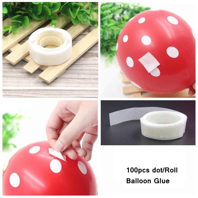 party balloon set with ribbon and confetti, view 16 - MRSLM