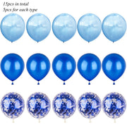 party balloon set with ribbon and confetti, view 26 - MRSLM