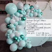 metallic balloon garland arch kit, view 6 - MRSLM