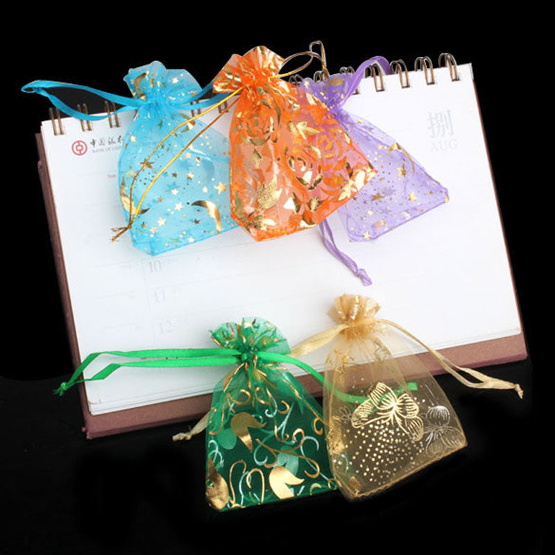 50 Pieces of Cute Organza Gifts Bag