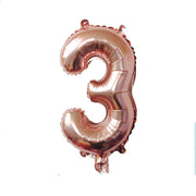 number shaped foil balloons, view 3 - MRSLM