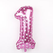 number shaped foil balloons, view 9 - MRSLM