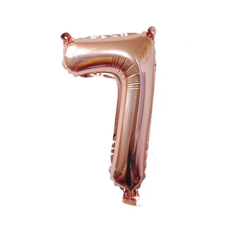 number shaped foil balloons, view 13 - MRSLM