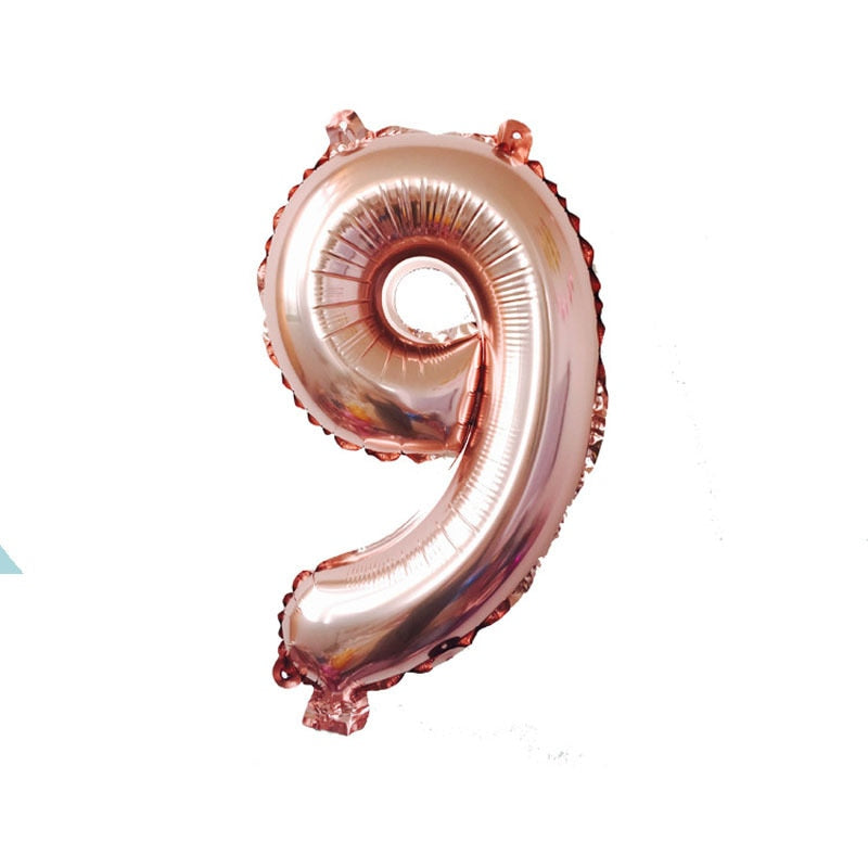 number shaped foil balloons, view 16 - MRSLM