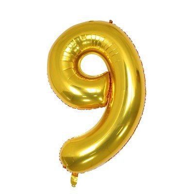 number shaped foil balloons, view 20 - MRSLM