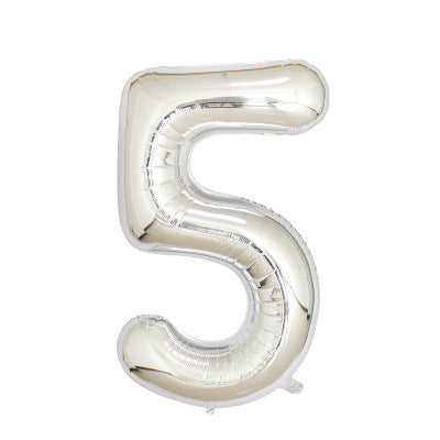 number shaped foil balloons, view 27 - MRSLM