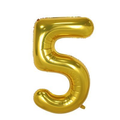 number shaped foil balloons, view 34 - MRSLM