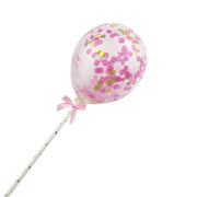 confetti balloon cake topper set, view 17 - MRSLM