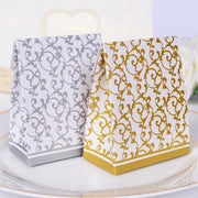 gold and silver candy gift box, view 7 - MRSLM