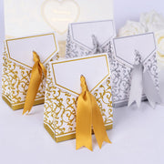 gold and silver candy gift box, view 4 - MRSLM