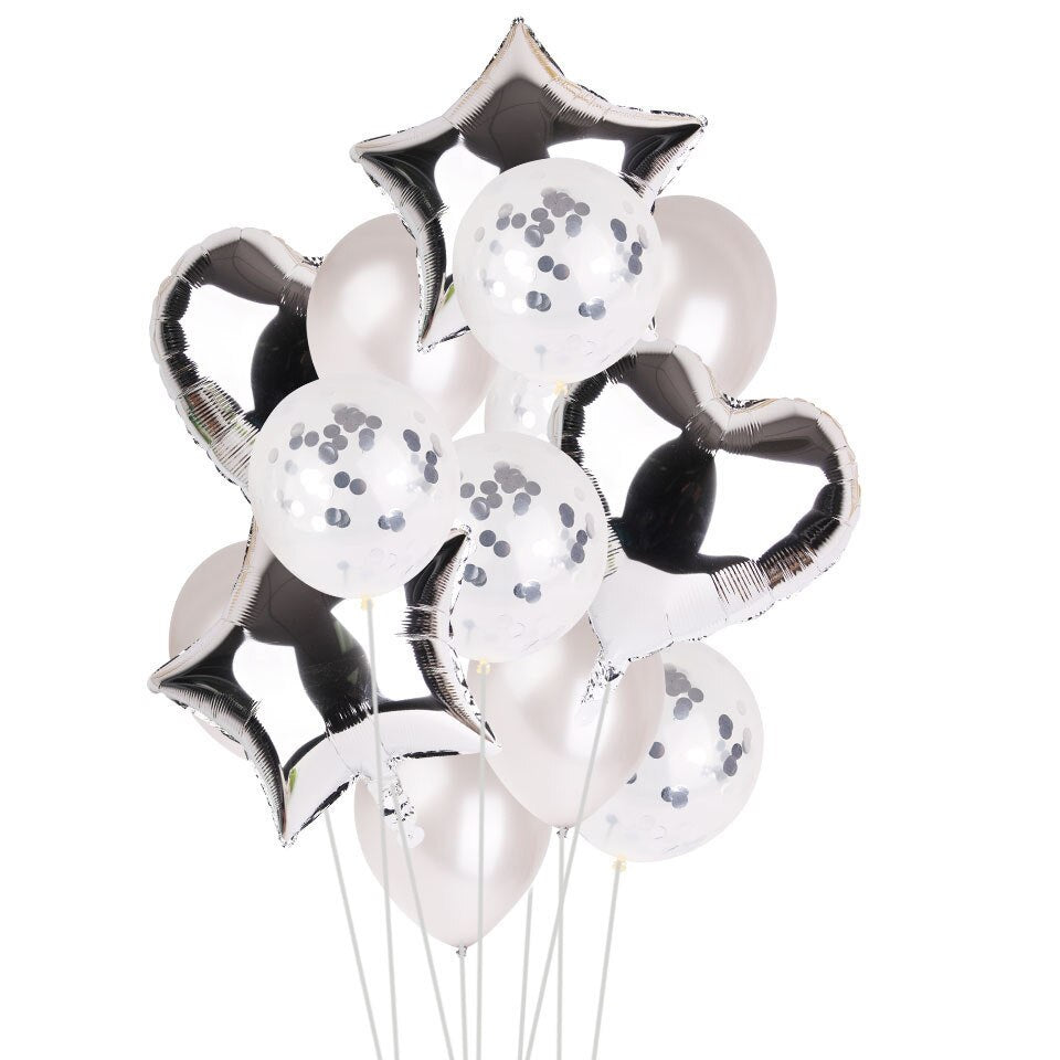 Birthday Party Balloons 14 pcs/Set