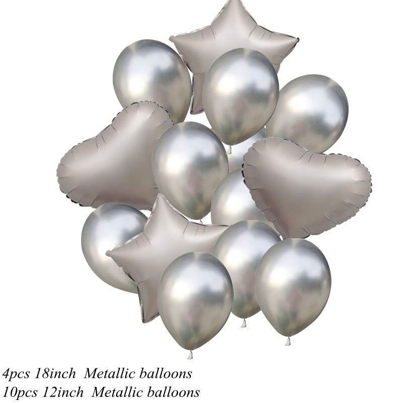 Birthday party balloons set, view 24 - MRSLM