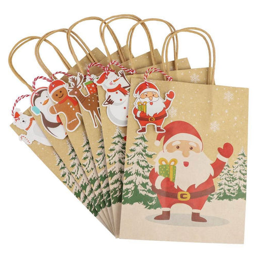 kraft paper christmas gift bags - MRSLM