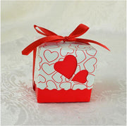 heart gift candy boxes with ribbon, view 5 - MRSLM