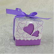 heart gift candy boxes with ribbon, view 7 - MRSLM
