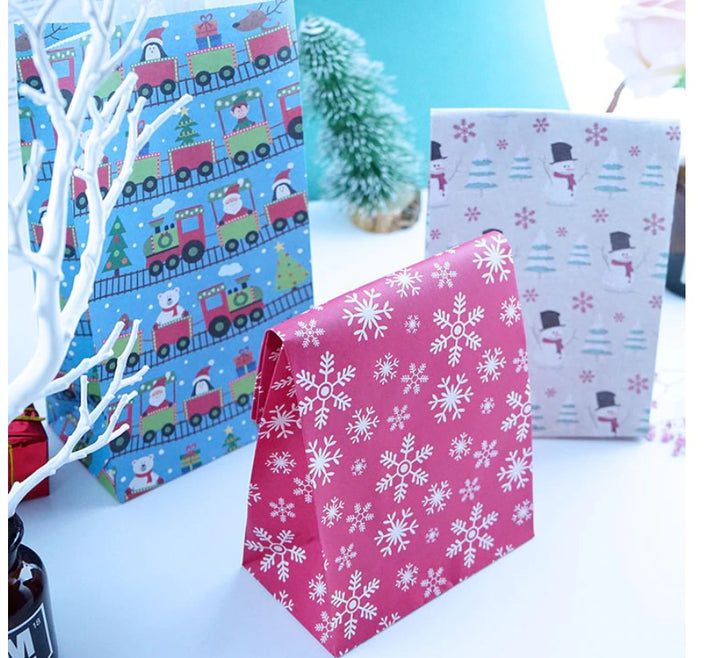 Snowflakes Christmas Gift Box 6 Pcs Set